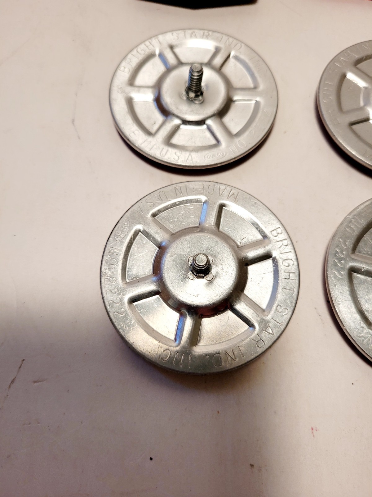 Vintage Schwinn Gulco Reflector No.2222 2¼" BRIGHT STAR MIX LOT of 6 Reflector