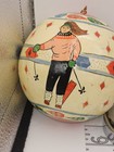 Christmas Ornament Made In India Round Festive Holiday Winter Snow Skiing 🎿  — photo 5