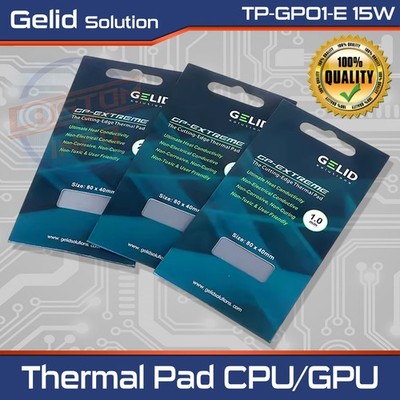 GELID GP - Ultimate Thermal Pad 15W/mK Wärmeableitung CPU/GPU Mainboards