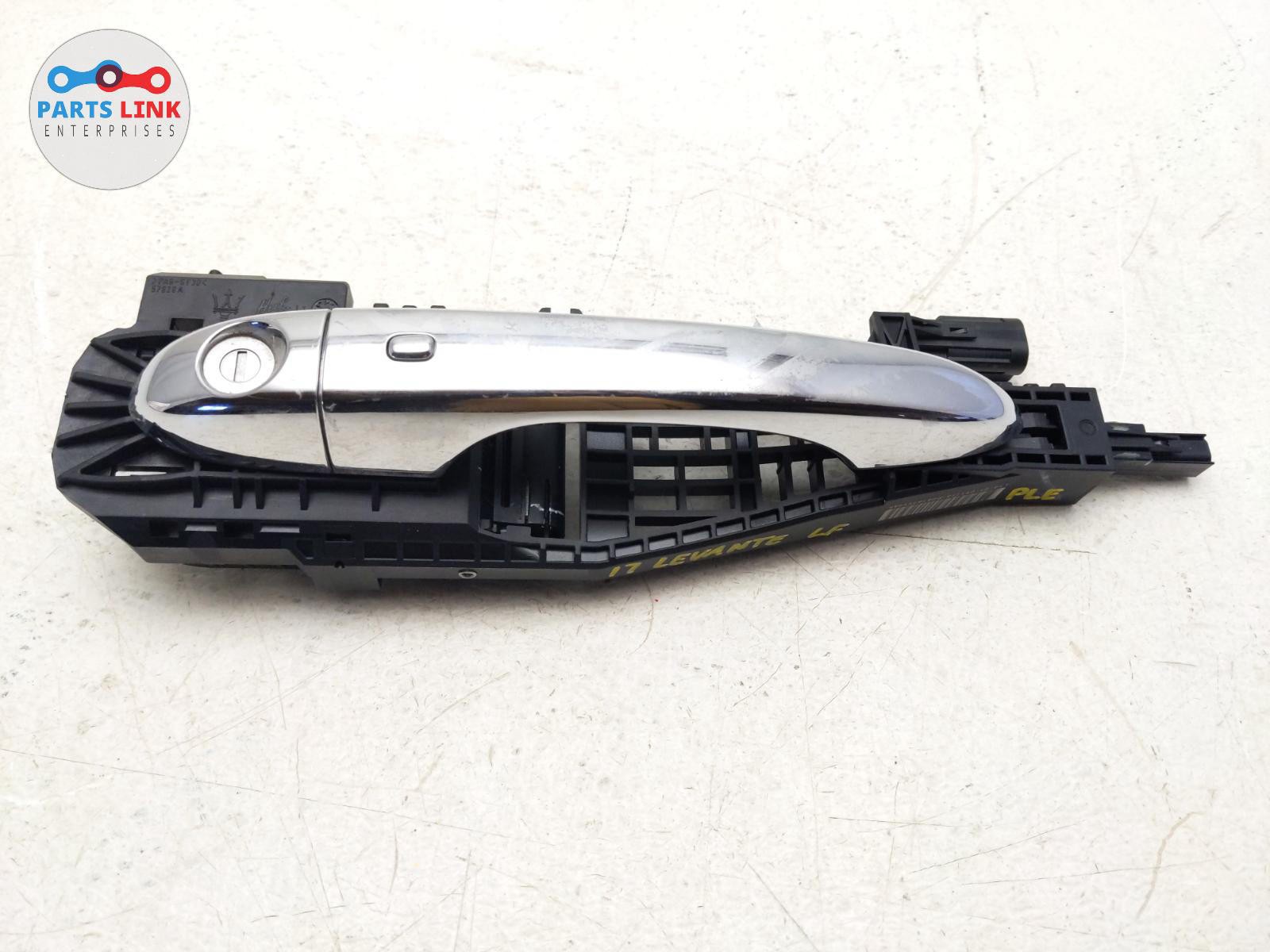 2017-2020 MASERATI LEVANTE FRONT LEFT DOOR HANDLE GRAB GRIP OPENER ASSEMBLY M161
