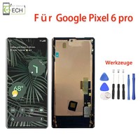 FüR Google Pixel 6 Pro (Oled) Lcd Display Mit Rahmen Touchscreen Bildschirm