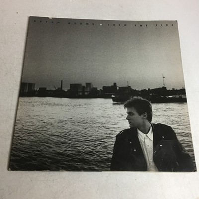 BRYAN ADAMS Into The Fire 1987 A&M LP SP-3907 VG+