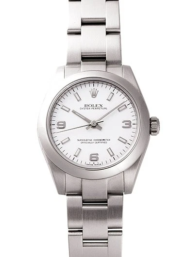 Rolex — Rolex Oyster Perpetual 177200 Stainless Steel 31mm Polished Automatic #KMW860