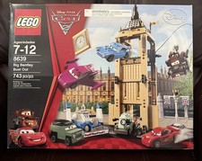 NEW!! LEGO 8639 Cars Big Bentley Bust Out Set CARS 2 Movie Retired Building Set