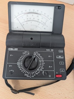 BBC Profi Multimeter, analoge Anzeige METRAWATT MA-3E, Highend Meßtechnik