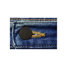 Button Covers Prevent Shirt Hole 4-Pack Black