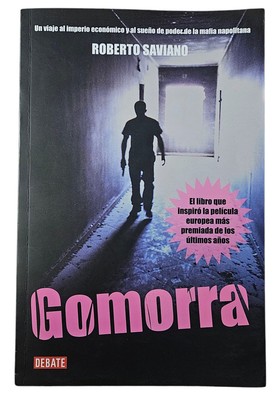 Gomorra Trade Paperback Book Roberto Saviano SPANISH Neapolitan Mafia USED 2009