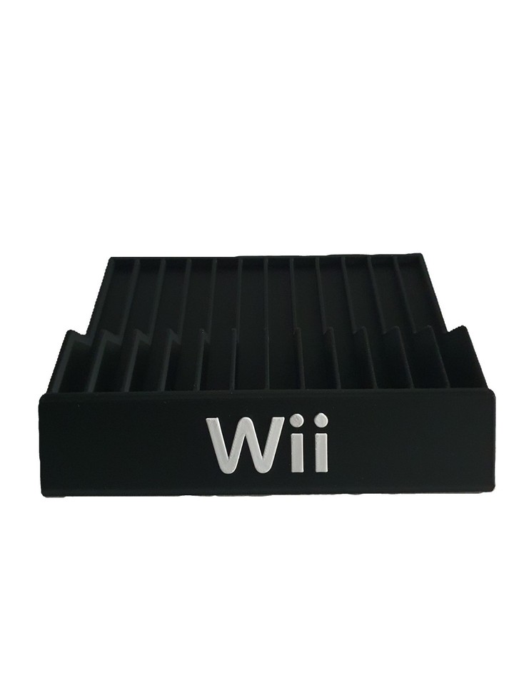 Nes Rack Nintendo Video Game Holder Fits Wii Switch GameCube Case 12 Slot ...