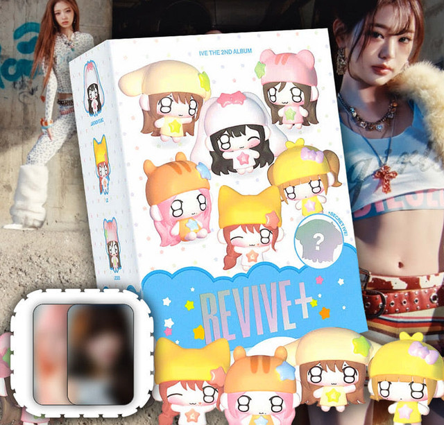 IVE REVIVE+ 2nd Album PETIT-IVE Ver. Plush Doll Limited Edition + Tracking