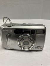 Samsung Maxima Zoom 105Ti Quartz Date 35mm Point Shoot Film Camera