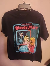 Creepy Co. "Let's Conjure Bloody Mary" Adult Size Medium Black Shirt