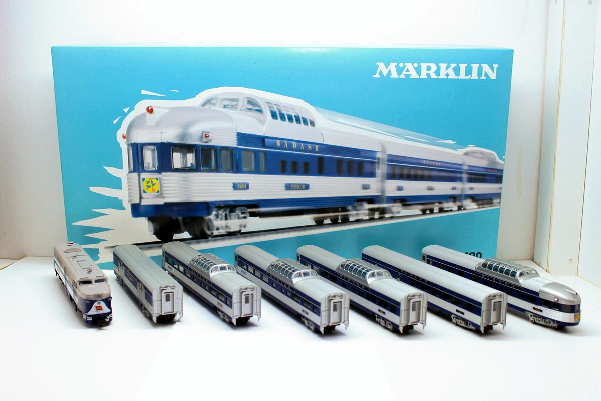 marklin 26490 blue bird ブルーバード Running Session Only: Marklin 26490-Wabash Bluebird, BLI PRR
