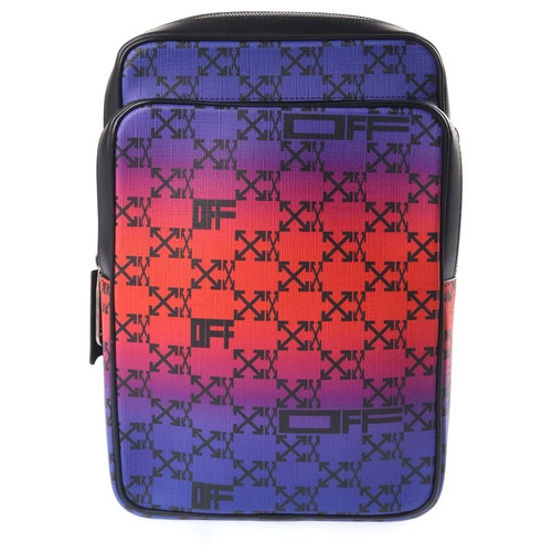 OFF-WHITE Shoulder Bag Monogram Red / Purple Unisex #BRG1974
