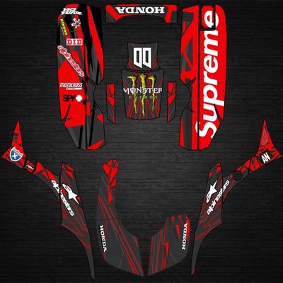 ATV Graphics Decals Stickers For HONDA TRX 300ex 1993-2006