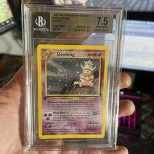 2000 Pokemon Neo Genesis 1st Edition Holo Slowking #14 BGS 7.5 NM-MT+