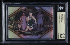 2024 Panini Select WNBA Snapshots Silver Prizm Kelsey Plum BGS 9.5 GEM MINT 3d3