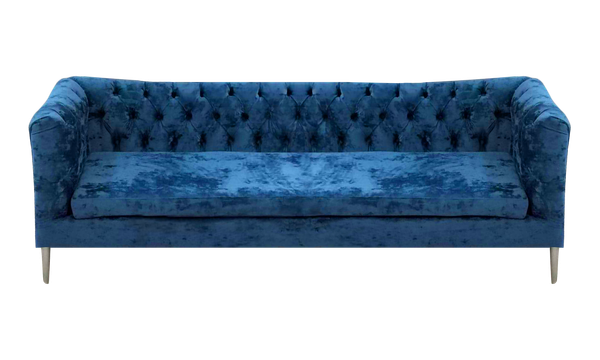 Modern PolstermöBel Sofa Dreisitze Couch Einrichtung Chesterfield Textil Stoff-image