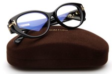 NEW TOM FORD TF6031-B 001 Black Eyeglasses Frame 53-16-140mm B38mm Italy