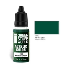 Green Stuff World Paint Kraken Green New