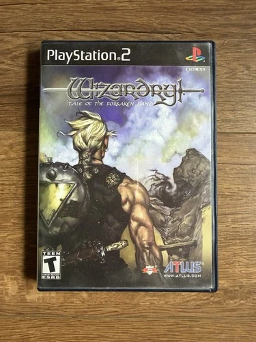 Wizardry: Tale of the Forsaken Land (Sony PlayStation 2, 2001) PS2 Complete CIB