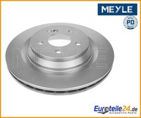 2 St. Bremsscheibe Meyle 0155230014/PD Hinterachse