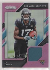 2018 Panini Prizm Prizm Premier Jerseys Pink Prizm DJ Chark Jr #PP-23 2r7