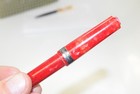 RARE RELIGIOUS VINTAGE RED PEN WITH MATTHEW 22:37 SCRIPTURE. — photo 3