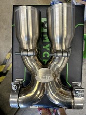 Fabspeed Porsche 987.2 Boxster Cayman Maxflo True X-pipe Dual Tips 2009-2012