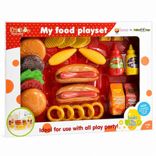 Burger  Hot Dog Fast Food Cooking Play Set