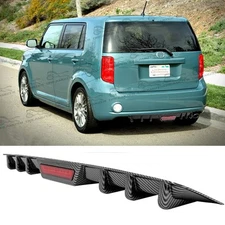 Carbon Look Rear Bumper Diffuser Lip Splitter Body Kits For Scion FR-S tC xB xA