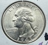 1947-D Washington Silver Quarter Choice BU Uncirculated Coin - DMR Denver Washington