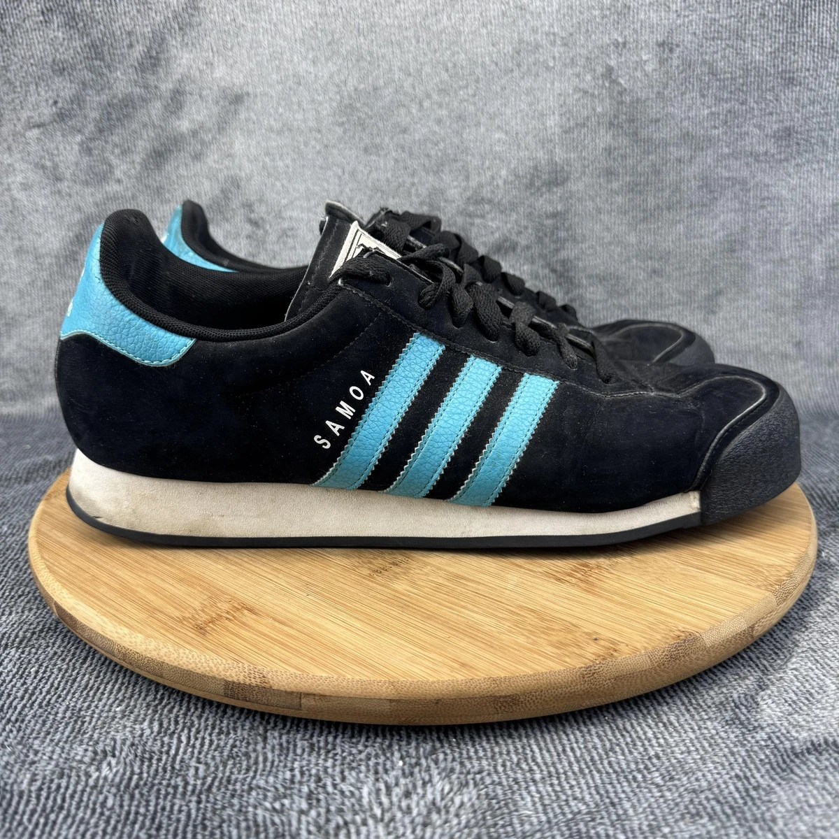 Adidas Samoa Retro Black Blue for sale | eBay