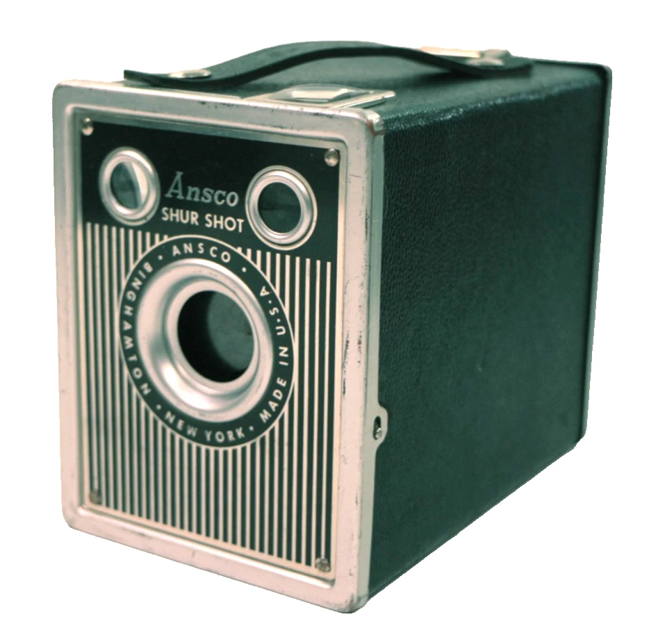 アンティークBoxカメラ Ansco shur shot Ansco Shur-Shot – Vintage Camera Lab