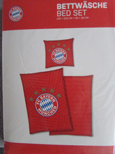FC Bayern München Bettwäsche 135x200 cm 100 % Baumwolle