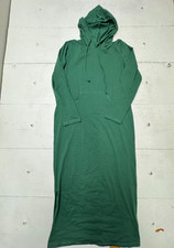 Shein Solid Drees Long Sleeve Hooded Drawstring Dress Womens Size Large