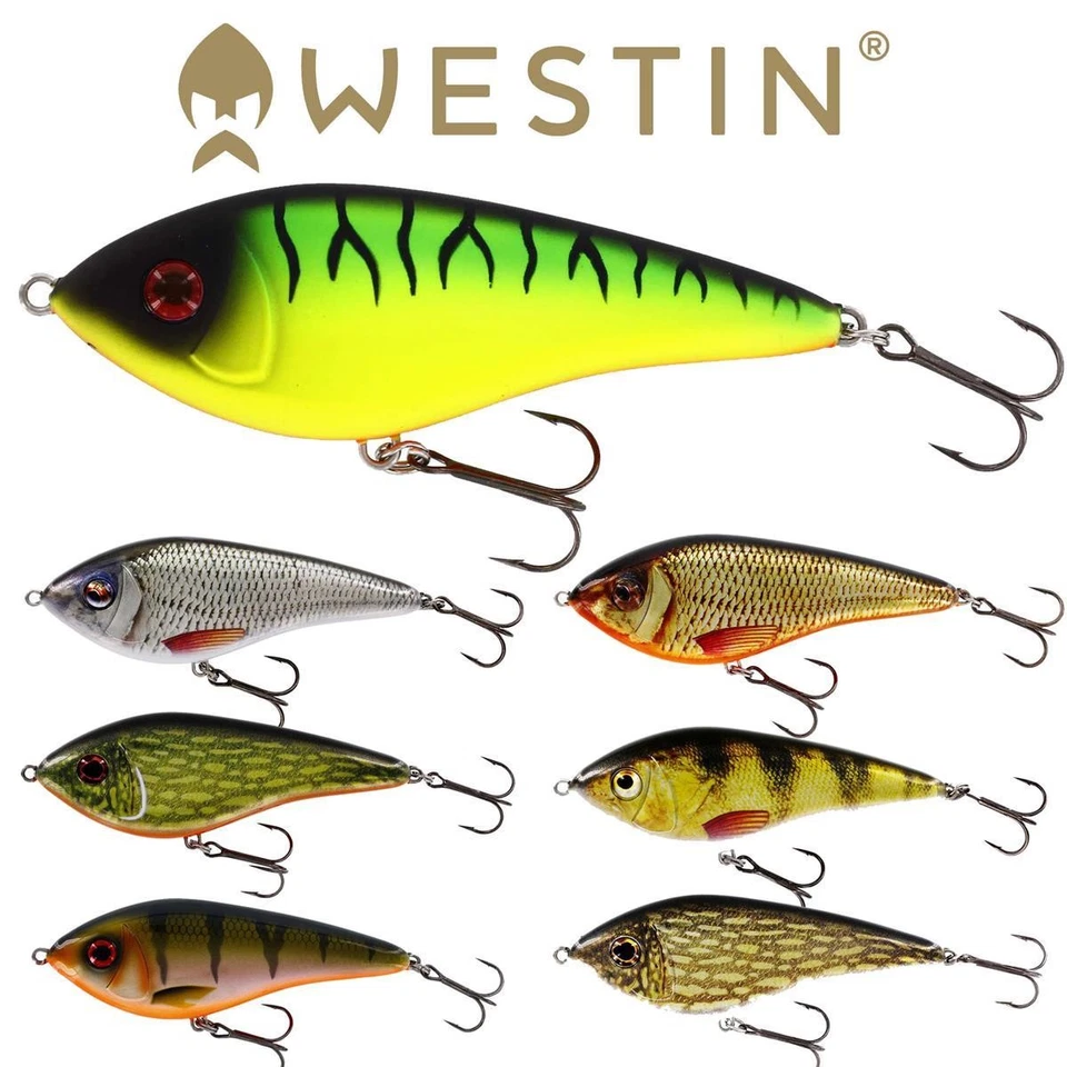 Westin Swim Glidebait 13,5cm | 77g Suspending Jerkbait Swimbait Hecht Wobbler Kö