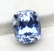 Natural Light Blue sapphire 9.70 Ct AAA+ Loose certified Gemstone Cushion Cut