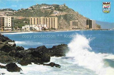 ALMUNECAR Costa del Sol GRANADA Andalucia ES Strand Jese Antonio el Capricho