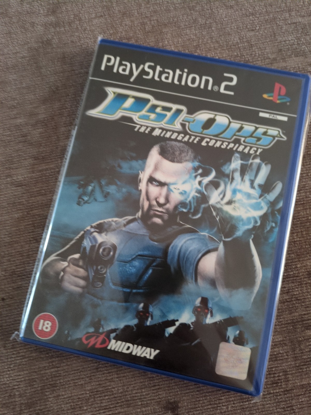 Psi-Ops: The Mindgate Conspiracy (Sony PlayStation 2, 2004) Manual Inc FP