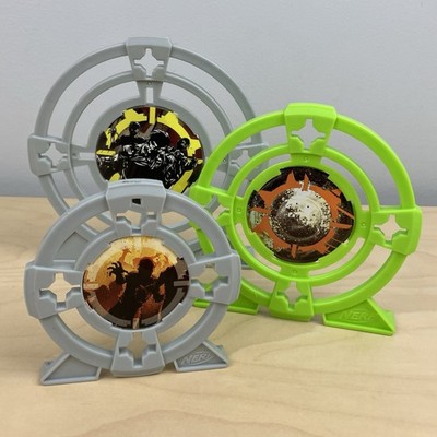 Nerf Zombie Strike Target Set Lot Of 3 (Targets Only)