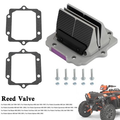  V2R131 Reed Valve Fit For Polaris Big Boss Scrambler Sportsman Xplorer 400