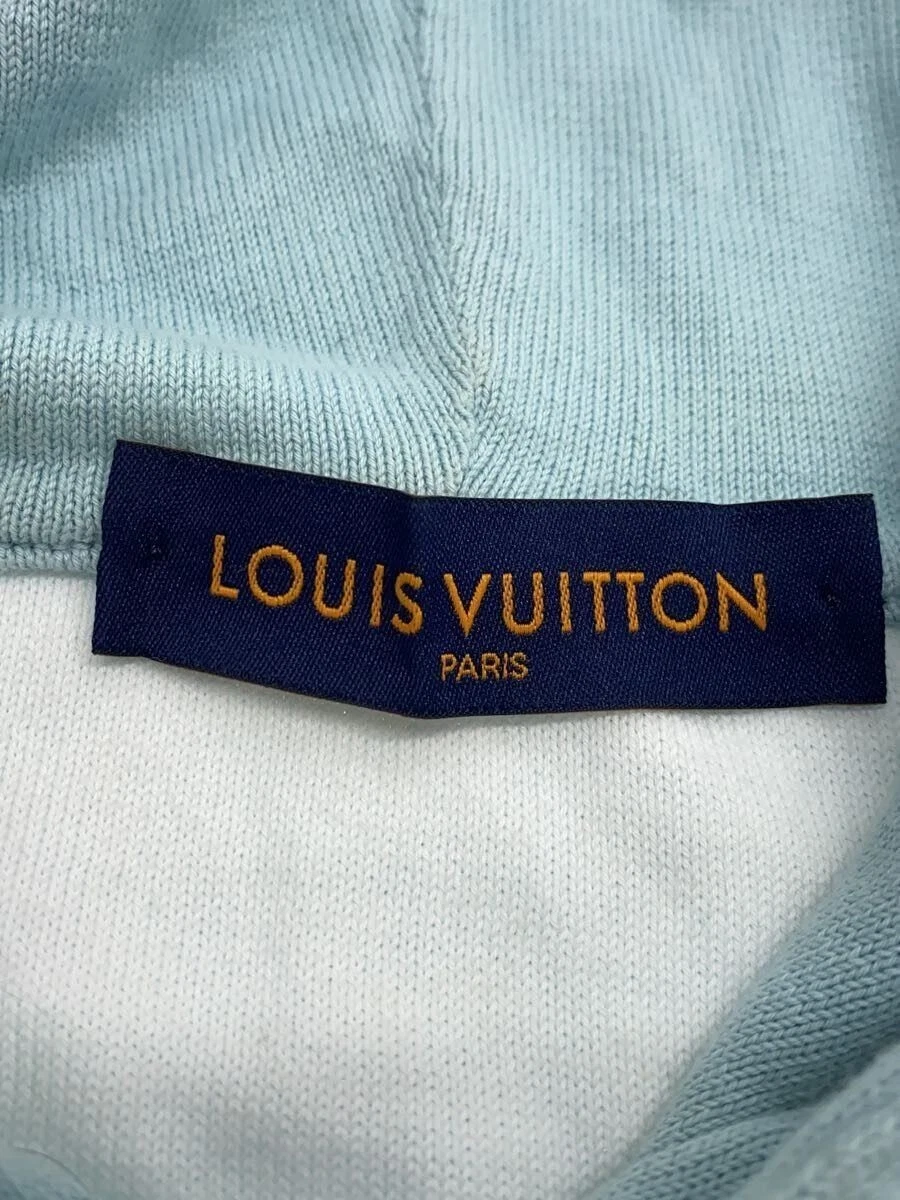 LOUIS VUITTON（LV） FELPA CON CAPPUCCIO LOUIS VUITTON L COTONE BLU RM231Q USO HNN45W usata