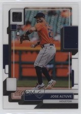 2022 Panini Chronicles Clearly Donruss Jose Altuve #42 0h26