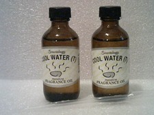 Scentolgy *Cool Water* two 2oz Bottles of Fragrance Oil Made in USA 2pk