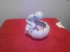 VINTAGE NILOAK PAN SATYR BLENDED PINK & BLUE PLANTER