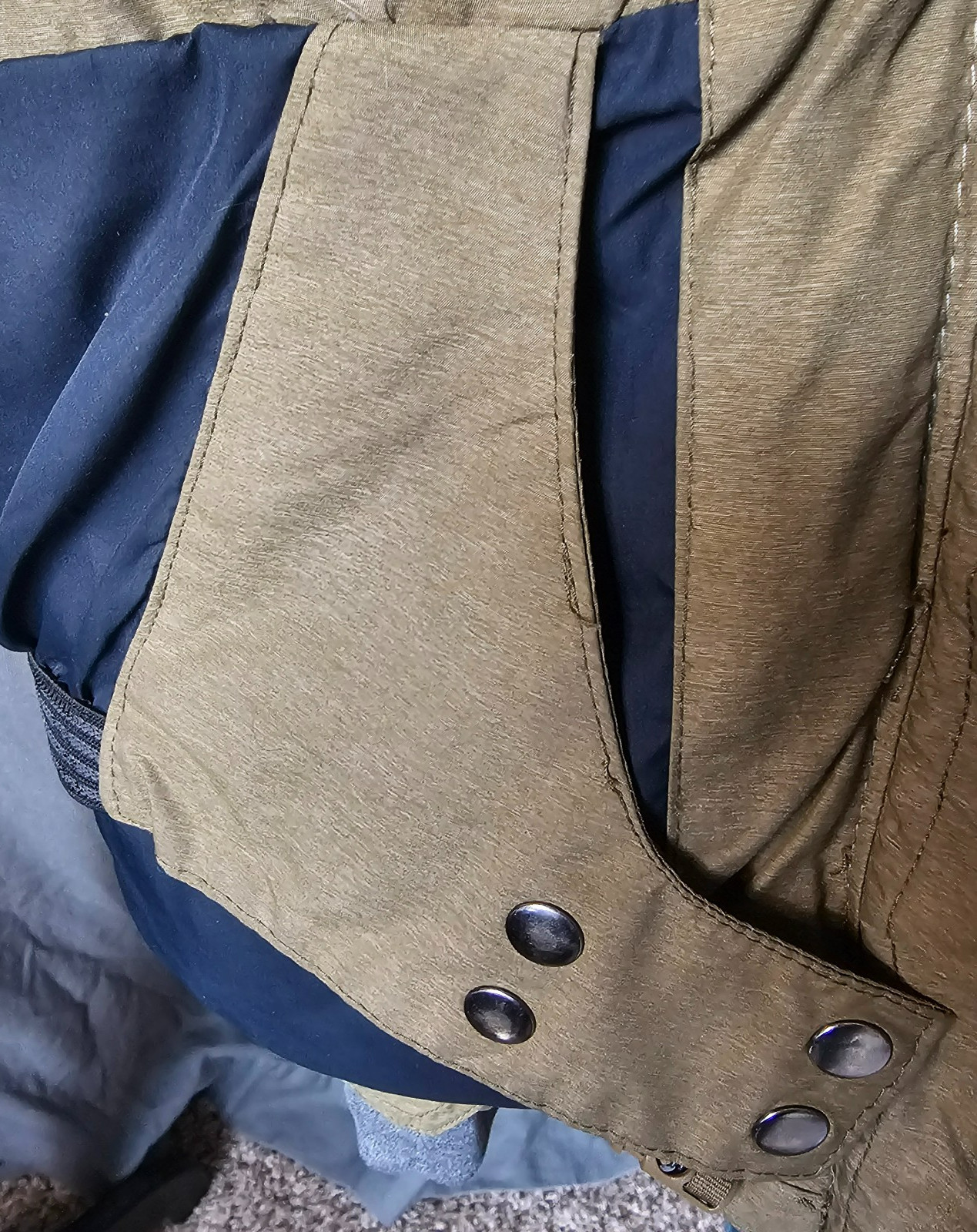 Roxy Olive Winter Board Jacket Dryflight Technolo… - image 8