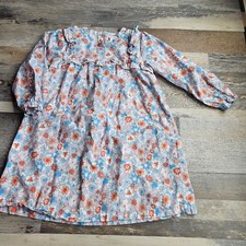 Stitchy Fish Floral Dress 4T
