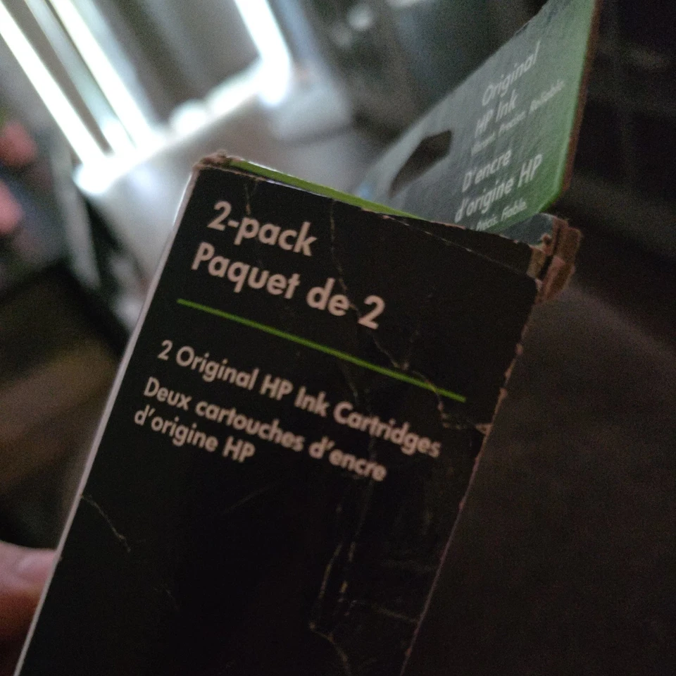Cartucho de tinta original HP 64 negro y tricolor impresora 7158 7858 7958 Foto 4 de 4