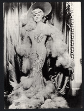 Mae West unposted British postcard 1990s. Original VTG