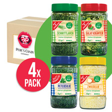 4er MIX Pack - Gefriergetrocknete Gewürze Mega Pack - Total 87,5g